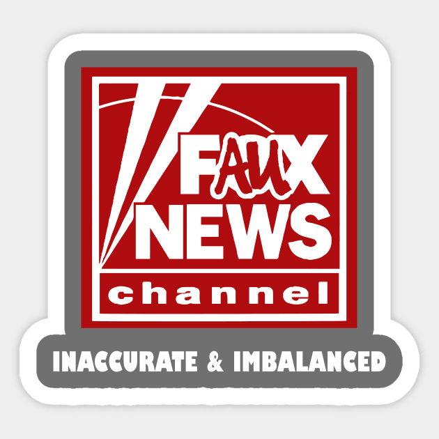 Faux News Channel Sticker by TheManyFaced